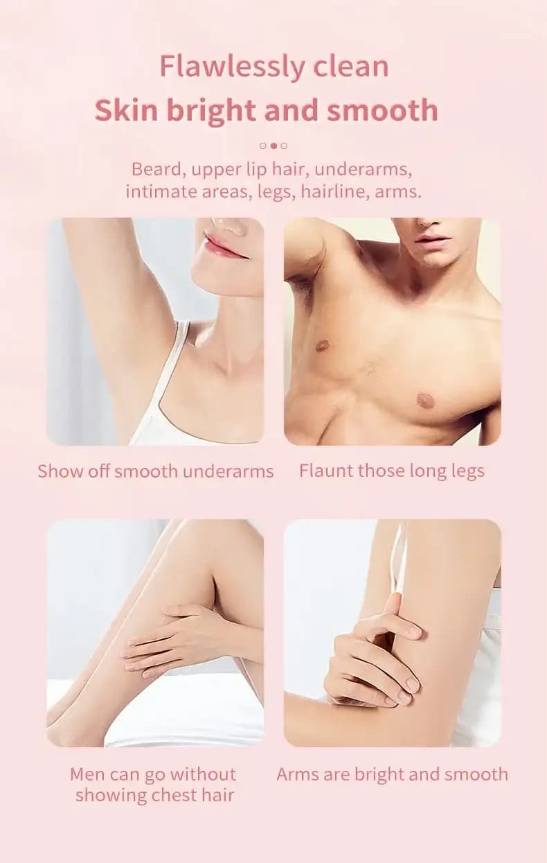 2 in 1 Rechargeable Hair remover for Women 5